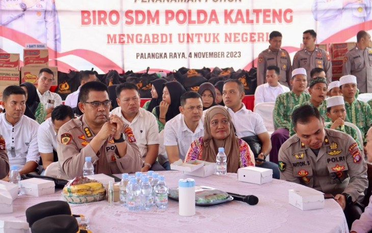 Biro SDM Polda Kalteng Gelar Bakti Sosial dan Bakti Kesehatan di Panti Asuhan Ayah Bunda Palangka Raya