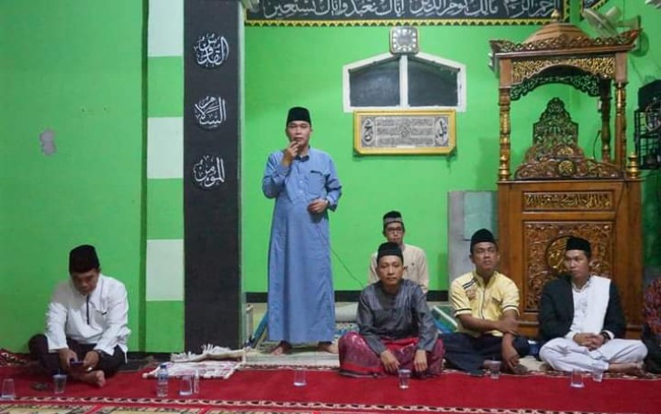 Wabup Kepahiang saat Safari Ramadan di Masjid Al-Hijaz Tebat Karai