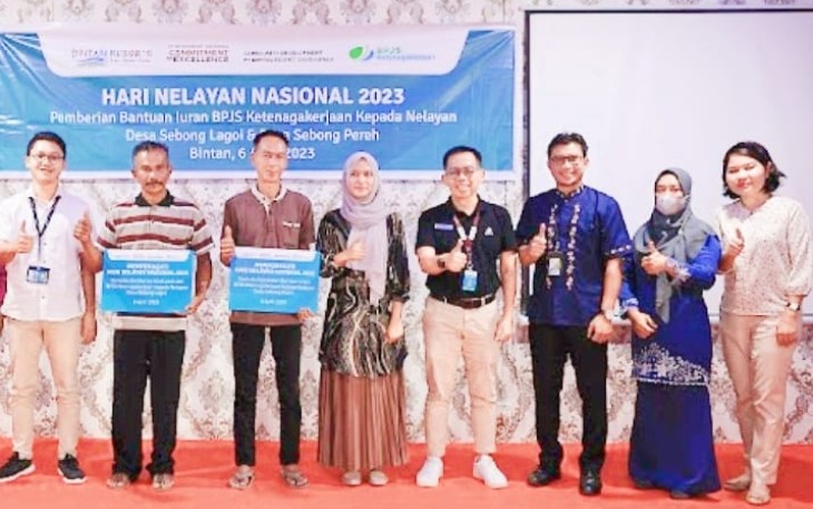 PT BRC saat bantu Iuran BPJS Ketenagakerjaan Nelayan Bintan