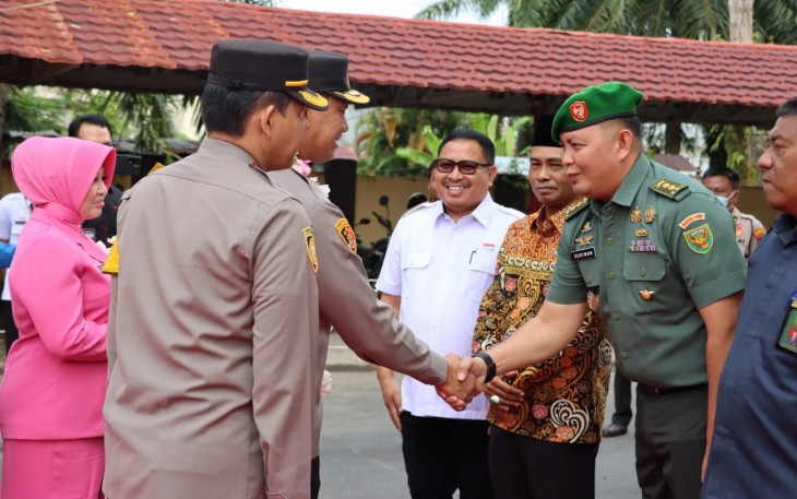 Kunjungan Kerja Kapolda Bengkulu di Polresta 