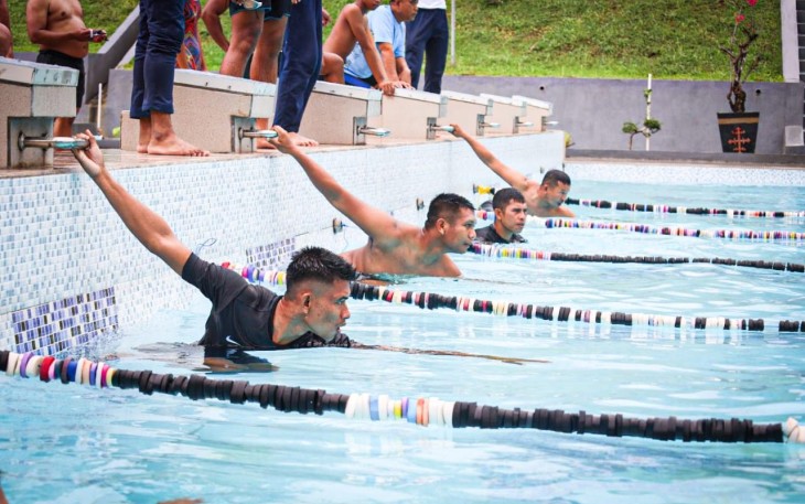 Danlantamal IX Adakan Perlombaan Olahraga Antar Prajurit dan Warga Komplek Lantamal IX