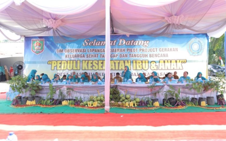 Ketua TP - PKK Kabupaten Asahan Terima Kunjungan Tim Observasi Lapangan Daerah Pilot Project