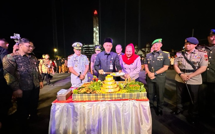 Danlanal Semarang Turut Peringati Peristiwa Pertempuran Lima Hari di Semarang