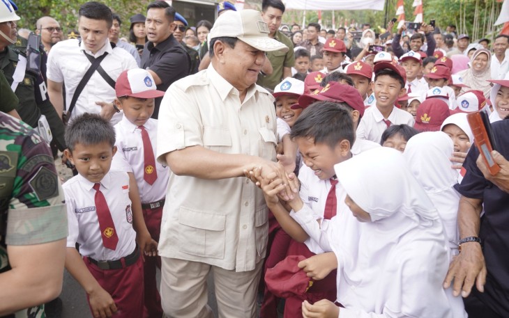 Calon Presiden nomor urut 2 Prabowo Subianto