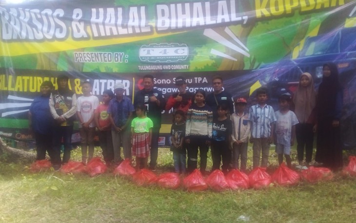 Hadiri Kegiatan Baksos dan Halal Bihalal Komunitas Offroader Ketua IMI Tulungagung Minta Peserta Promosikan Wisata Tulungagung