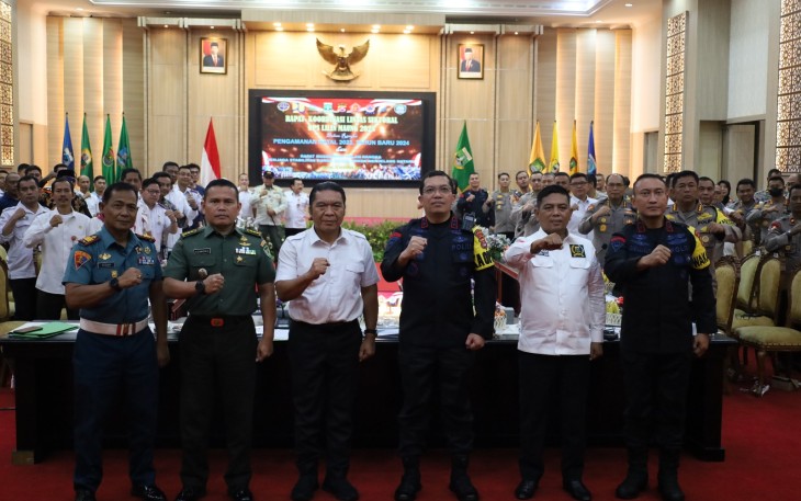 Polda Banten Gelar Rakor Ops Lilin Maung 2023 