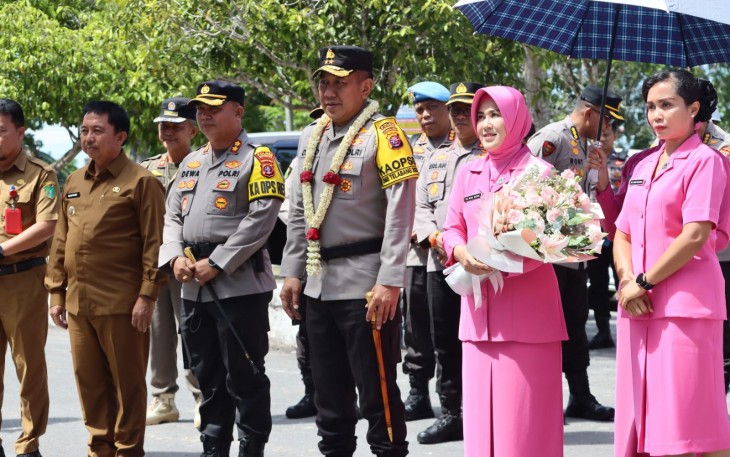 Kapolda Kalteng Irjen Pol Drs Djoko Poerwanto Lakukan Kunker ke Polres Sukamara 