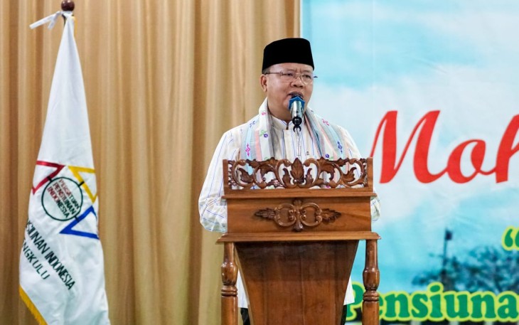Gubernur Bengkulu Rohidin Mersyah      