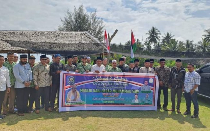 Apdesi Aceh Timur dan Para Keuchik Gelar Maulid Serta Doa Bersama