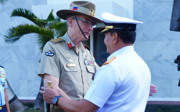Keakraban Panglima TNI dan Panglima Australia Seperti Saudara Kandung
