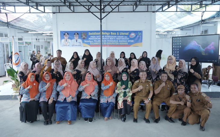 Ketua GPMB Kabupaten Asahan Sosialisasi Sekaligus Lantik Pengurus Daerah GPMB