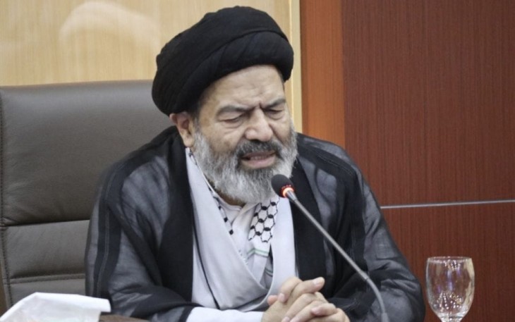 Amirul Hajj Iran Abdol Fattah Navab saat di Kantor Kemenag, Rabu (30/11/2023).