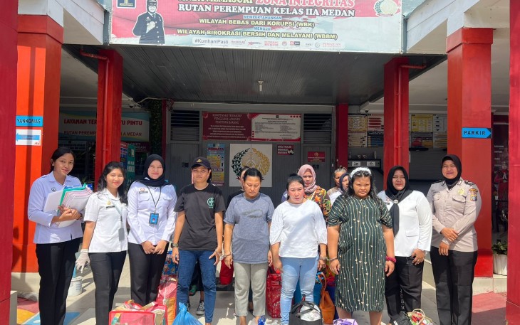 12 Napi Rutan Perempuan Kelas II Medan Dipindahkan