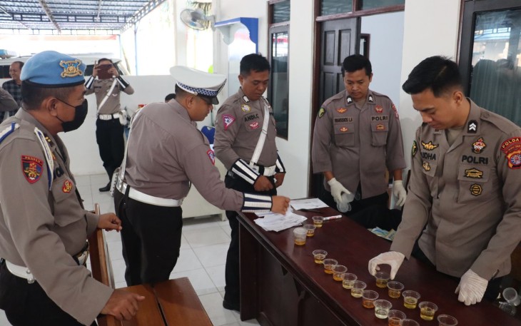 Ditlantas Polda Kalteng Gelar Gaktiblin