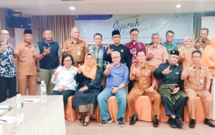 Disbudpar Kota Tanjungpinang Gelar FGD Pembuatan Buku Sejarah Kesultanan Riau 