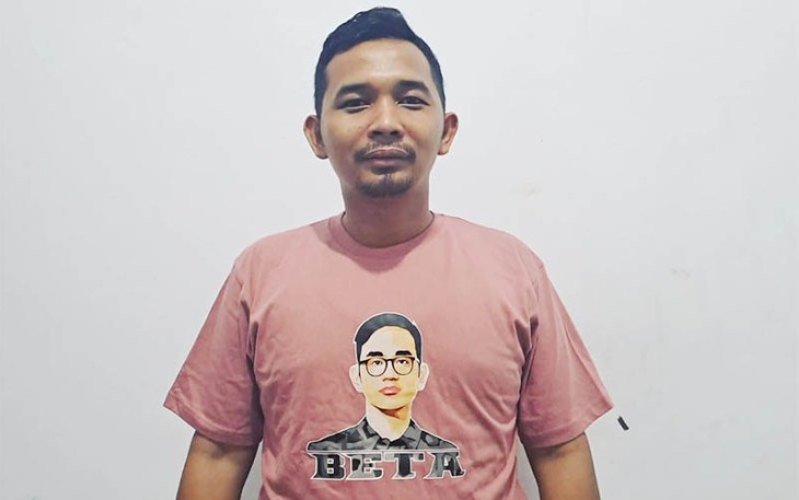 Ketua Relawan Beta Gibran Bengkulu Andi Hartono 