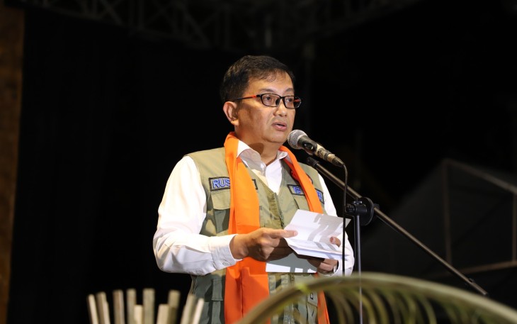 Sekretaris Utama BNPB Dr. Rustian, S.Si., Apt., M.Kes