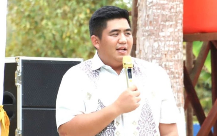 Bupati Bintan Roby Kurniawan saat Temu Wicara pada Masyarakat Desa Ekang
