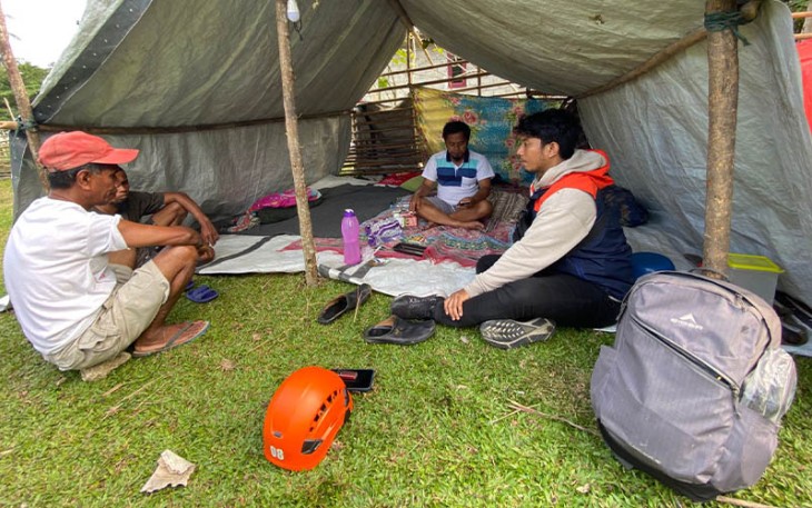 Para pengungsi Gempa Donggala