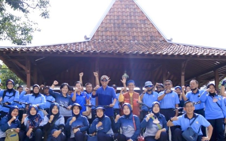 Gowes bareng Muspusdirla 