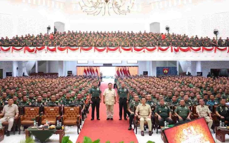 Kunjungan Menhan di Kodam IV/Diponegoro