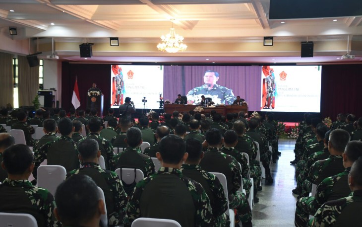  Apel Komandan Satuan TNI di Akmil Magelang