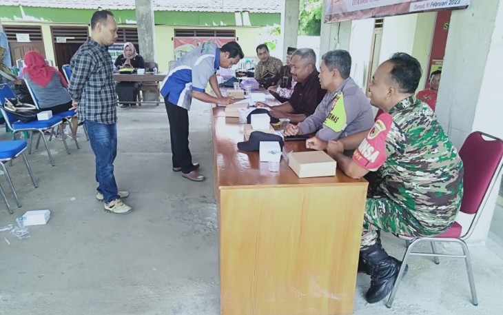 Komsos bersama warga binaan 