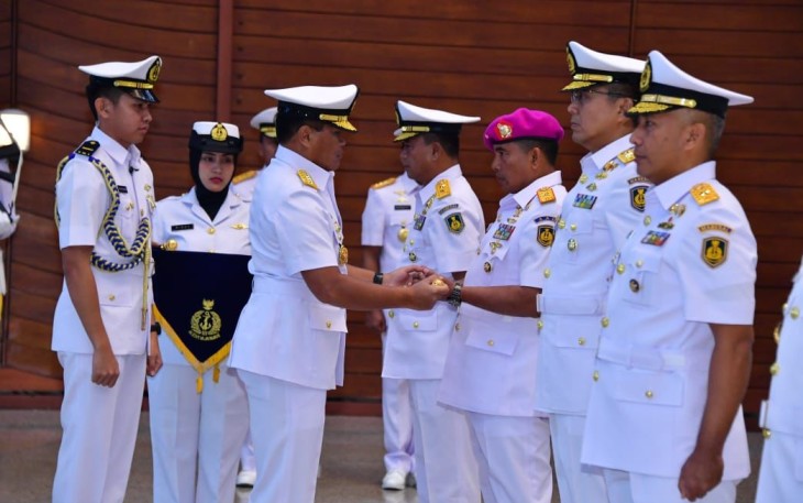 Kasal Laksamana TNI Muhammad Ali saat sertijab