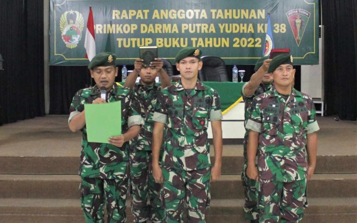 Pelantikan Pejabat Baru Primkop Dharma Putra Yudha