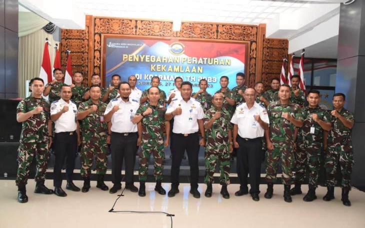 Pelatihan Personel Penegak Hukum di Laut