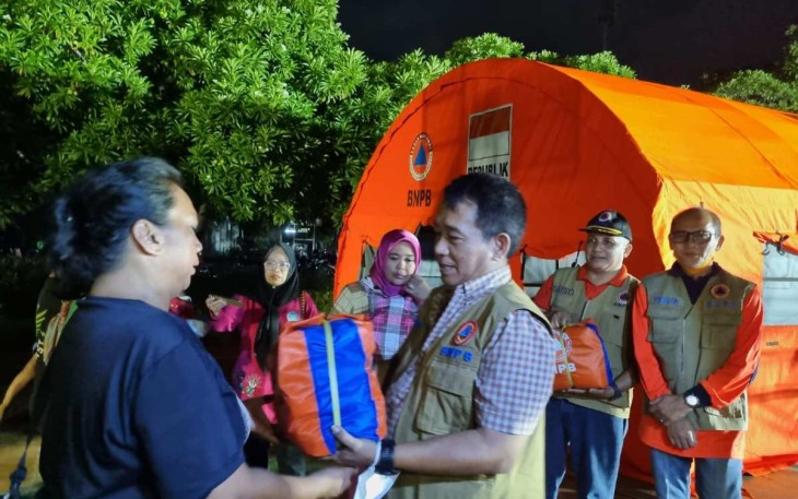 Bantuan BNPB untuk pengungsi kebakaran depo Pertamina Plumpang 