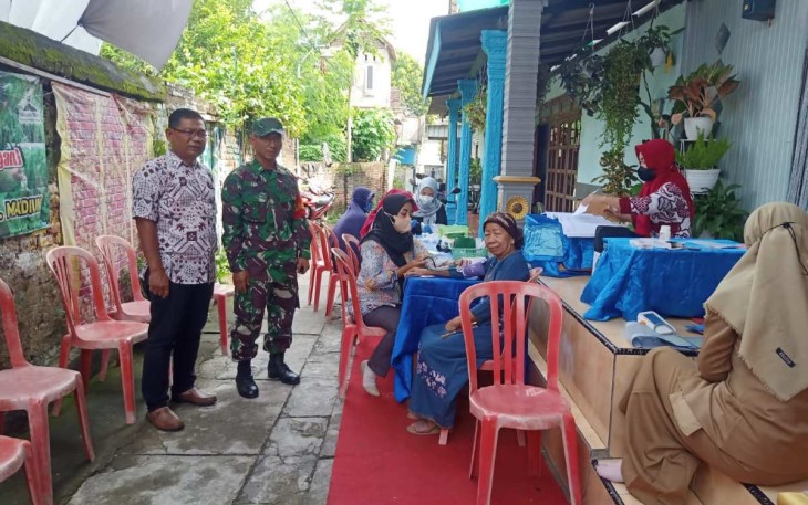Posyandu Lansia di wilayah desa binaan 