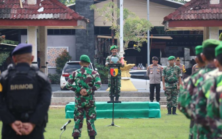 Apel gelar pasukan Kodim 0805/Ngawi