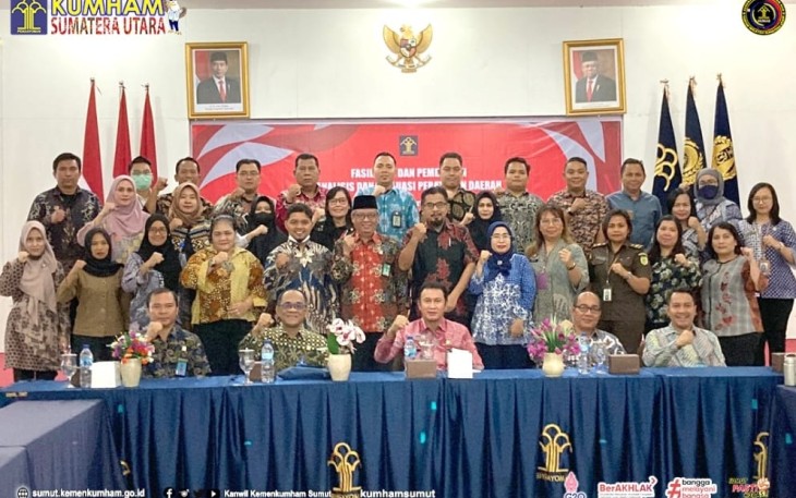 Kumham Sumut Fasilitasi Pembinaan Hukum Bagi Analis Hukum di Sumut