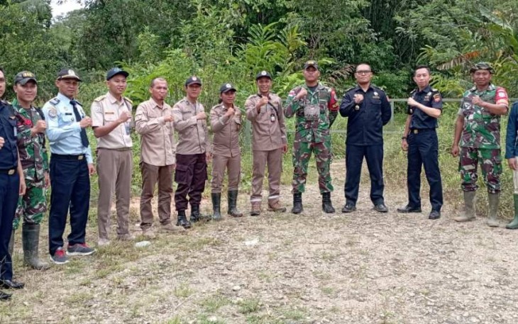 Patroli gabungan di perbatasan RI Malaysia 
