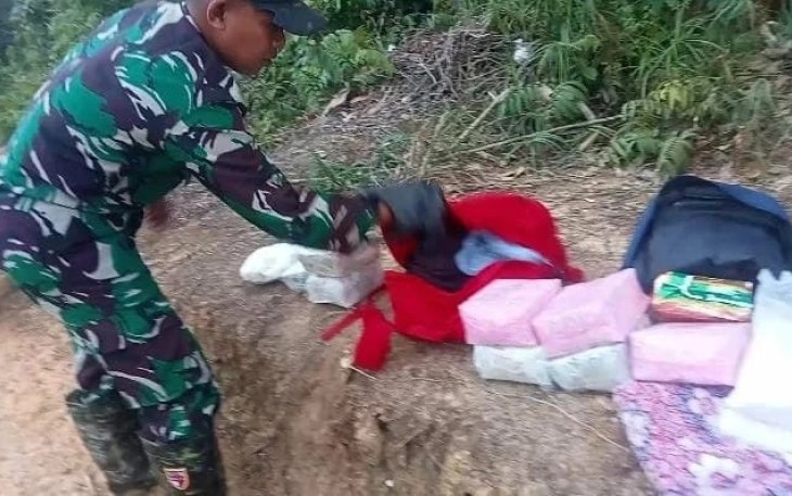 Penyelundupan 12,9 Kg Sabu di Perbatasan 