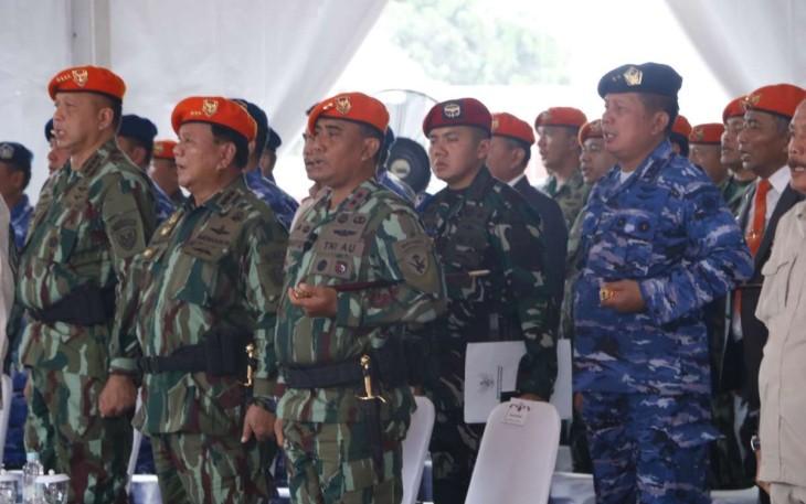 Menhan RI Prabowo Subianto warga kehormatan Kopasgat