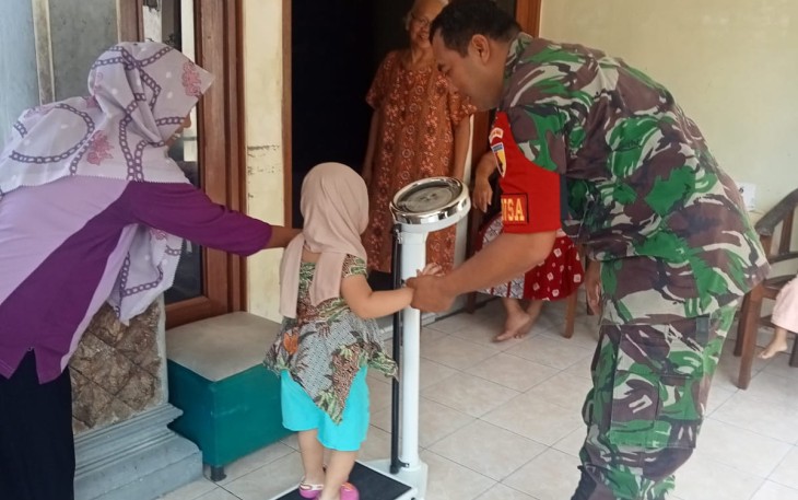 Posyandu di wilayah binaan