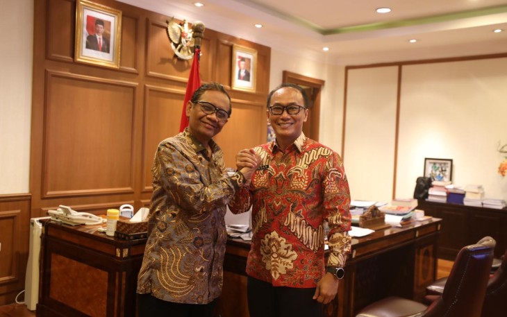 Prof Zudan usai melapor Menko Prof Mahfud di Jakarta, Jum'at (31/3)