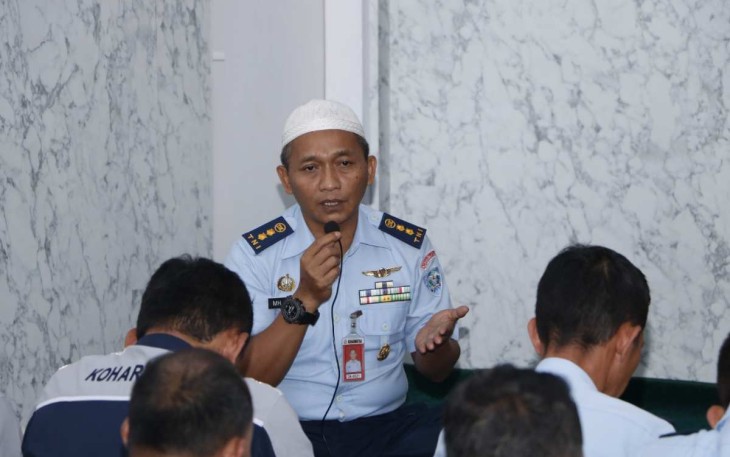Doa bersama prajurit Koharmatau 