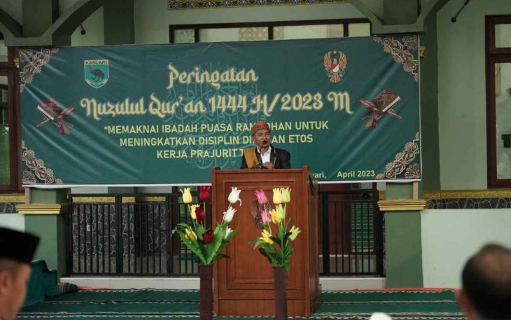 Nuzulul Qur'an di Kodam XVIII Kasuari 