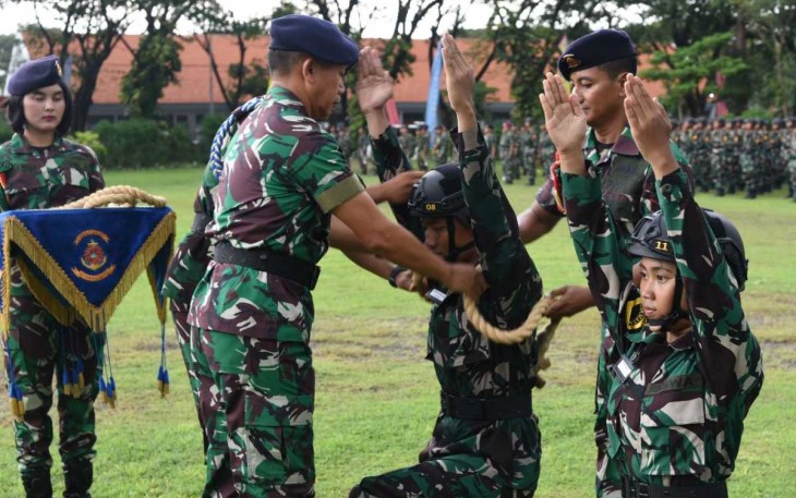Pembukaan Siswa Dikmaba TNI AL Angkatan XLIII