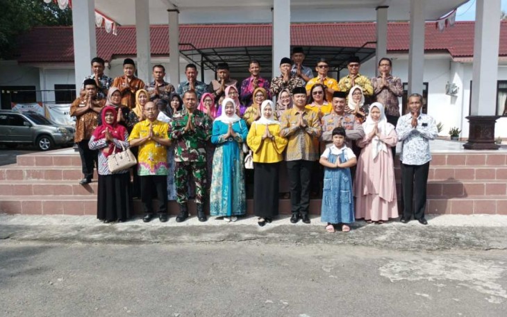 Halalbihalal Danramil Saradan