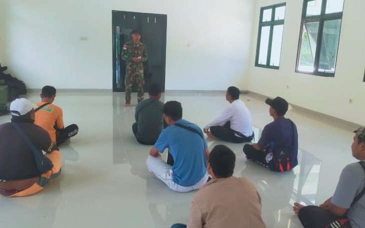 Penyuluhan pelintas batas negara di perbatasan 