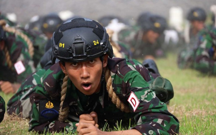 Siswa Pendidikan Tamtama TNI AL Angkatan XLIII Gelombang 1