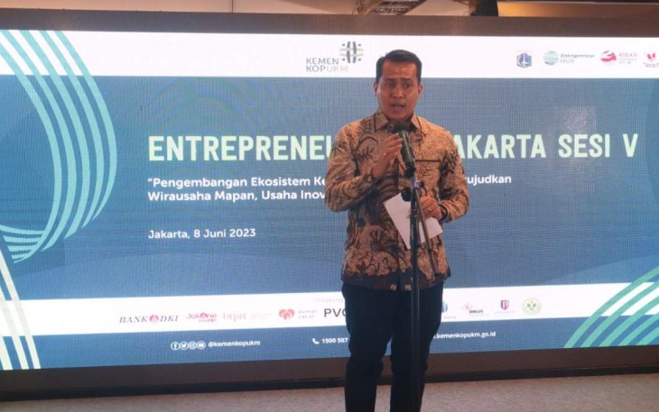 Asisten Deputi Pengembangan Ekosistem Bisnis Irwansyah Putra Panjaitan 