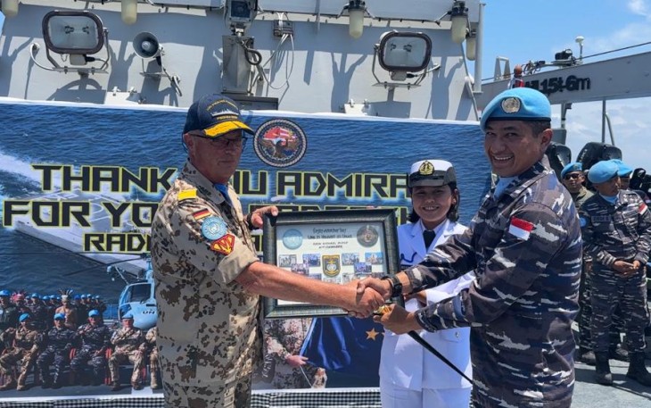 Dansatgas MTF TNI Konga XXVIII-N/UNIFIL Letkol Laut (P) John David Nalasakti Sondakh 