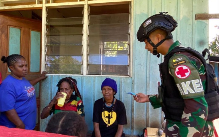 Pelayanan kesehatan bagi warga Kelila