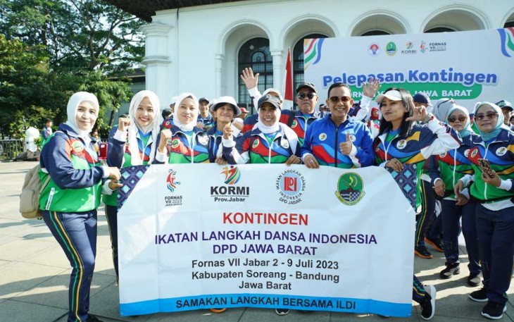 Kontingen FORNAS VII 2023 Provinsi Jawa Barat, Minggu (2/7)