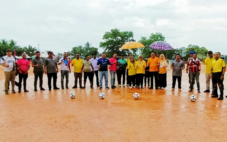 Sekda Bintan Buka Liga Sepak Bola Sebong Lagoi Cup IV Tahun 2023